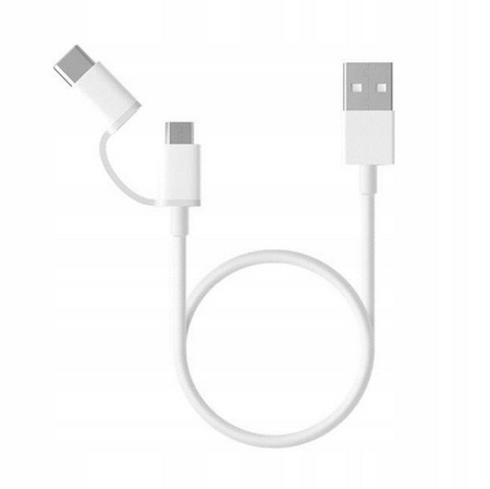 Xiaomi 2-in-1 micro-USB + USB-C cable - 1m