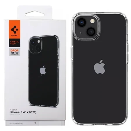 Spigen Crystal Flex silicone case for Apple iPhone 13 mini - transparent 