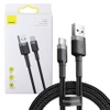 USB-A to USB-C Baseus Cafule 3A cable - black-gray 1 m 