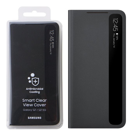 Samsung Galaxy S21 case Smart Clear View Cover EF-ZG991CBEGWW - black 