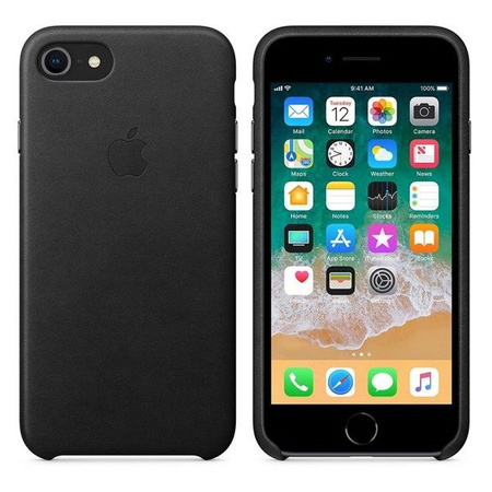 Apple iPhone 7/ 8/ SE 2020 Leather Case MQH92ZM/A - black