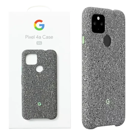 Google Fabric Case for Pixel 4a 5G - Gray (Static Grey)