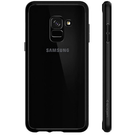 Samsung Galaxy A8 2018 Spigen Ultra Hybrid case 590CS22751 - transparent with black frame