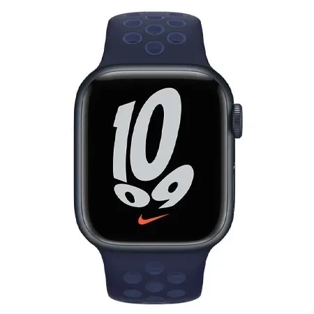 Apple Watch 38/ 40/ 41 mm Nike Sport Band S/M M/L - navy blue (Midnight Navy/Mystic Navy)