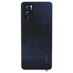 Battery flap for Oppo Reno 6 5G - black