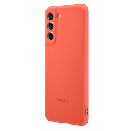 Etui na telefon Samsung Galaxy S21 FE 5G Silicone Cover - koralowe