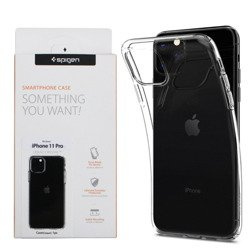 Apple iPhone 11 Pro silicone case Spigen Liquid Crystal 077CS27227 - transparent