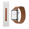 Pasek Apple Watch 42/ 44/ 45mm Leather Loop rozmiar M - brązowy (Saddle Brown)