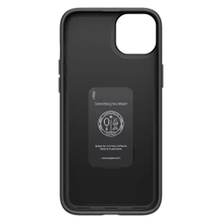 Case for Apple iPhone 15 Plus Spigen Thin Fit - black