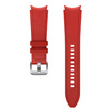 Samsung Galaxy Watch 4/ Watch 5 20 mm strap M/L Hybrid Leather Band ET-SHR89LREGEU - red