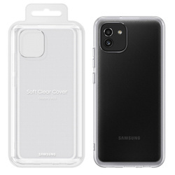 Etui na telefon Samsung Galaxy A03 Soft Clear Cover - transparentne