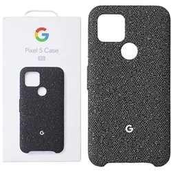 Google Pixel 5 5G Fabric Case - Black (Basically Black)