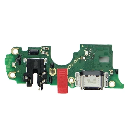 Board with USB-C charging connector, microphone and headphone connector for Oppo A74 5G/ A54 5G