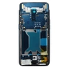 Original LCD display with bezel for Oppo Find X - blue (Blue Green)