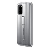 Samsung Galaxy S20 Plus Protective Standing Cover phone case - silver