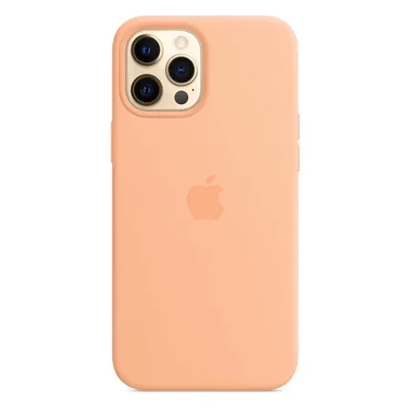 Apple iPhone 12 Pro Max Silicone Case MagSafe - Melon (Cantaloupe)