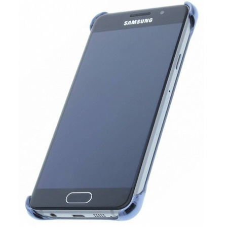 Samsung Galaxy A3 2016 Clear Cover phone case - transparent with navy blue border