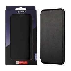 Motorola Moto One etui Flip Cover - czarny