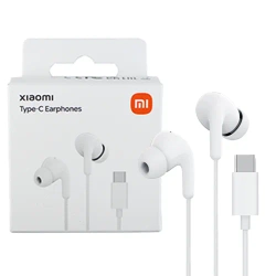 Xiaomi USB-C headphones with remote control and microphone - white