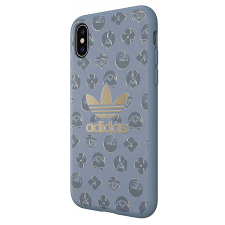 Apple iPhone X/ XS case Adidas Trefoil Snap Case CM1530 - navy blue