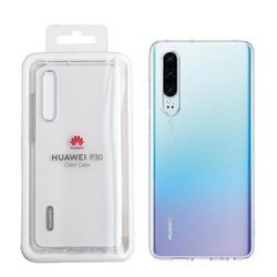 Silikonowe etui do Huawei P30 Clear Case - transparentne