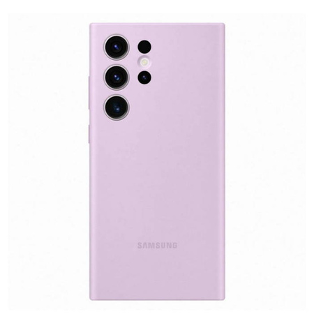 Samsung Silicone Phone Case for Galaxy S23 Ultra - lavender