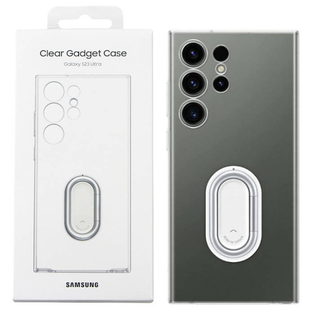 Etui na telefon Samsung Galaxy S23 Ultra Clear Gadget Case - transparentne