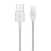 Griffin braided Lightning cable 1 m - silver