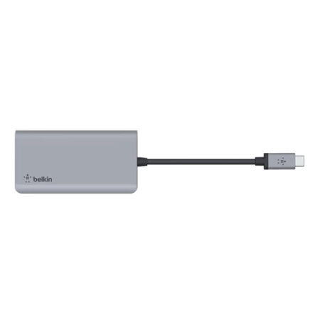 4-in-1 Ugreen USB-C Hub adapter - gray