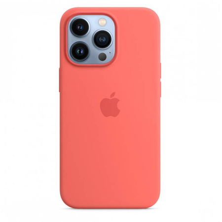 Apple iPhone 13 Pro silicone case MM2E3ZM/A - pomelo (Pink Pomelo)