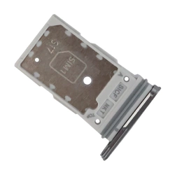 SIM card drawer for Samsung Galaxy S25/ S25 Plus original - silver (Silver Shadow)