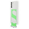 Samsung Galaxy S21 FE 5G case Silicone Cover with Strap EF-GG990TWEGWW - white