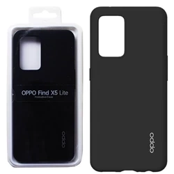 Silicone case for Oppo Find X5 Lite Protective Case - black