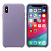 Apple iPhone XS Leather Case MVFR2ZM/A - lilac