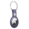 Apple AirTag Leather Key Ring - purple (Wisteria)