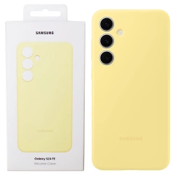 Samsung Galaxy S24 FE Silicone Phone Case - yellow