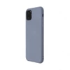 Silicone case for Apple iPhone 11 Pro Max Just Must Candy - gray (Lavender Grey)