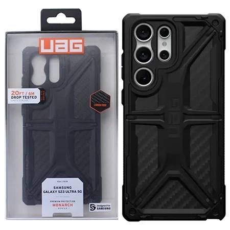 Samsung Galaxy S23 Ultra 5G UAG Monarch phone case - black