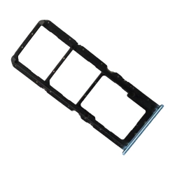 SIM card drawer for Realme C21Y original - blue (Cross Blue)