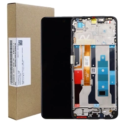 Oryginalny wyświetlacz IPS LCD z ramką i czytnikiem linii papilarnych w kolorze brązowym do Realme C75 5G