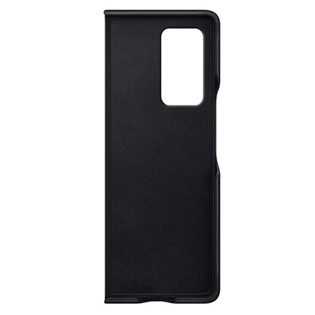 Samsung Galaxy Z Fold2 leather case Leather Cover EF-VF916LBEGWW - black