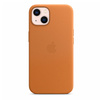 Apple iPhone 13 Leather Case MagSafe - dark orange (Golden Brown)