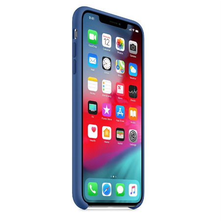 Apple iPhone XS Max Silicone Case - Blue (Delft Blue)