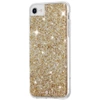 Case for Apple iPhone 6/ 6s/ 7/ 8/ SE 2020/ SE 2022 Case-Mate Twinkle Stardust - transparent gold with glitter (Stardust)