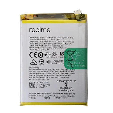 Original BLP957 battery for Realme 10 - 5000mAh