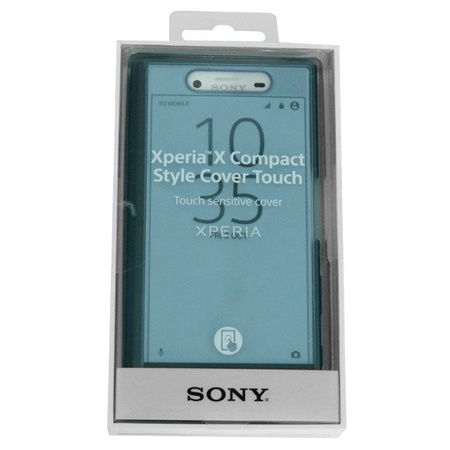 Sony Xperia X Compact Style Cover Touch Case SCTF20 - black