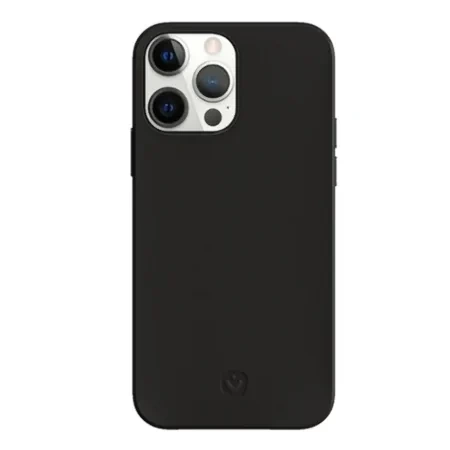 Case for Apple iPhone 13 Pro Max Valenta Vegan Leather - black