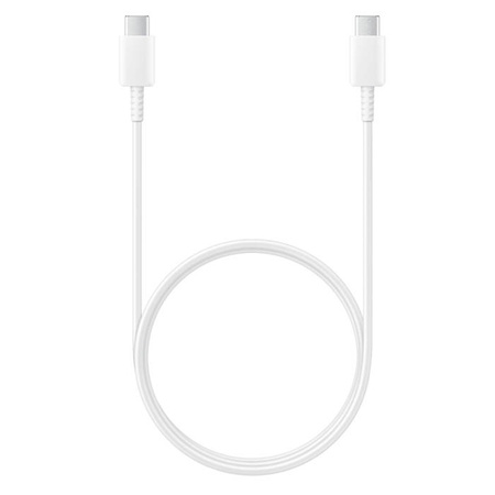 Samsung cable from USB-C to USB-C EP-DA705BWEGWW 1 m - white 