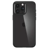 Spigen Crystal Hybrid case for Apple iPhone 15 Pro - transparent with black frame