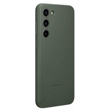 Samsung Galaxy S23 Plus Leather Phone Case - green